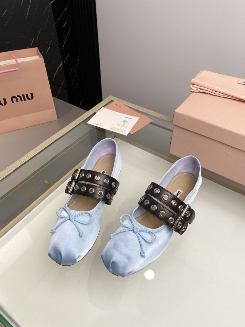 Miu Miu flat shoes